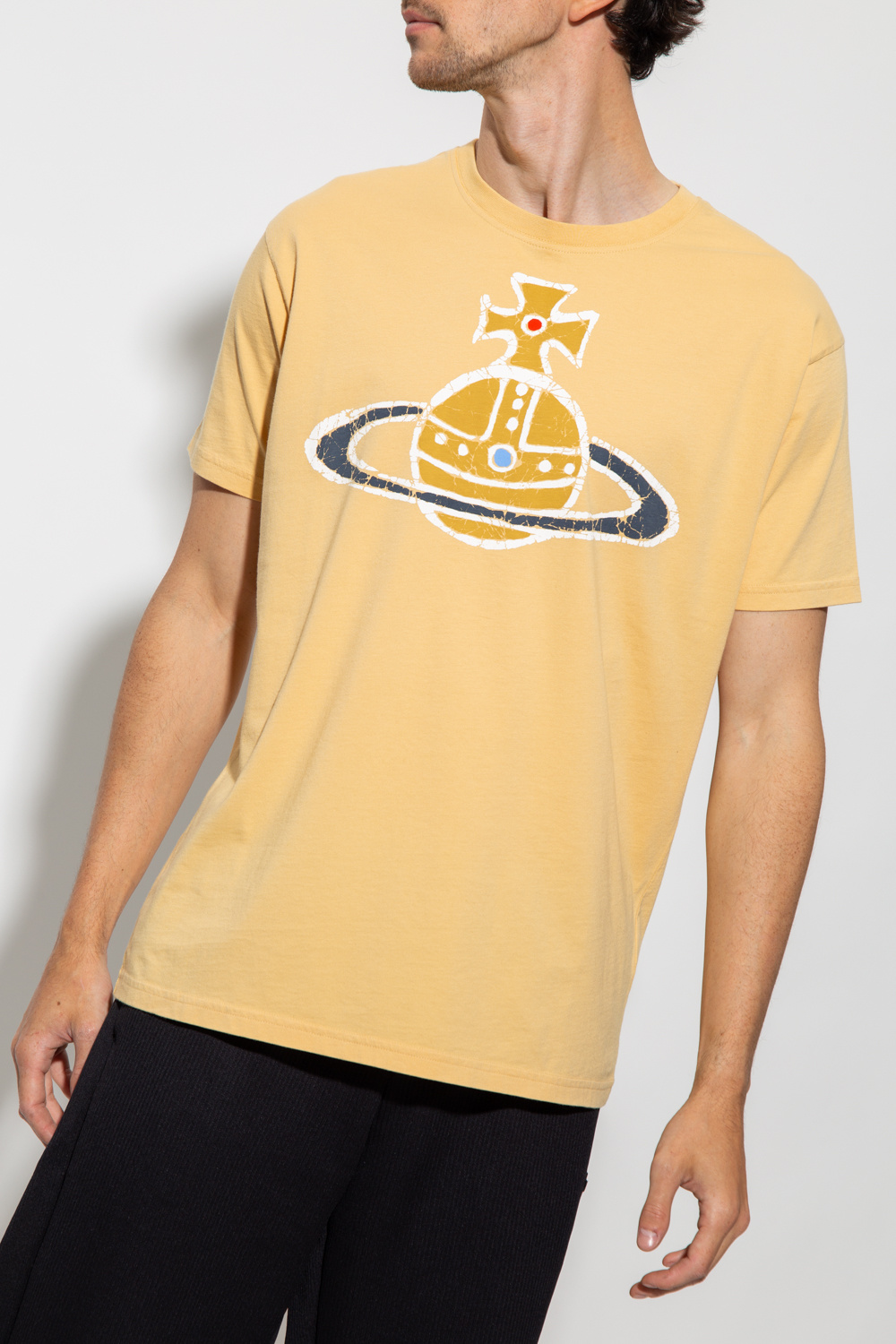 IetpShops Germany - shirt Vivienne Westwood - Yellow Logo T